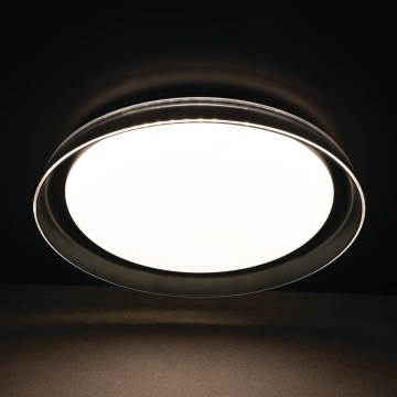 Plafón LED NIFU LED/17,8W/230V diá. 43 cm blanco/negro