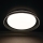 Plafón LED NIFU LED/17,8W/230V diá. 43 cm blanco/negro