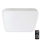 Plafón LED para baño con sensor SAMSUNG CHIP LED/36W/230V IP44 4000K 42x42 cm blanco + control remoto