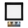 Plafón LED RAFA LED/12W/230V 3000/4000/6000K 17x17 cm negro