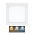 Plafón LED RAFA LED/25W/230V 3000/4000/6000K 30x30 cm blanco