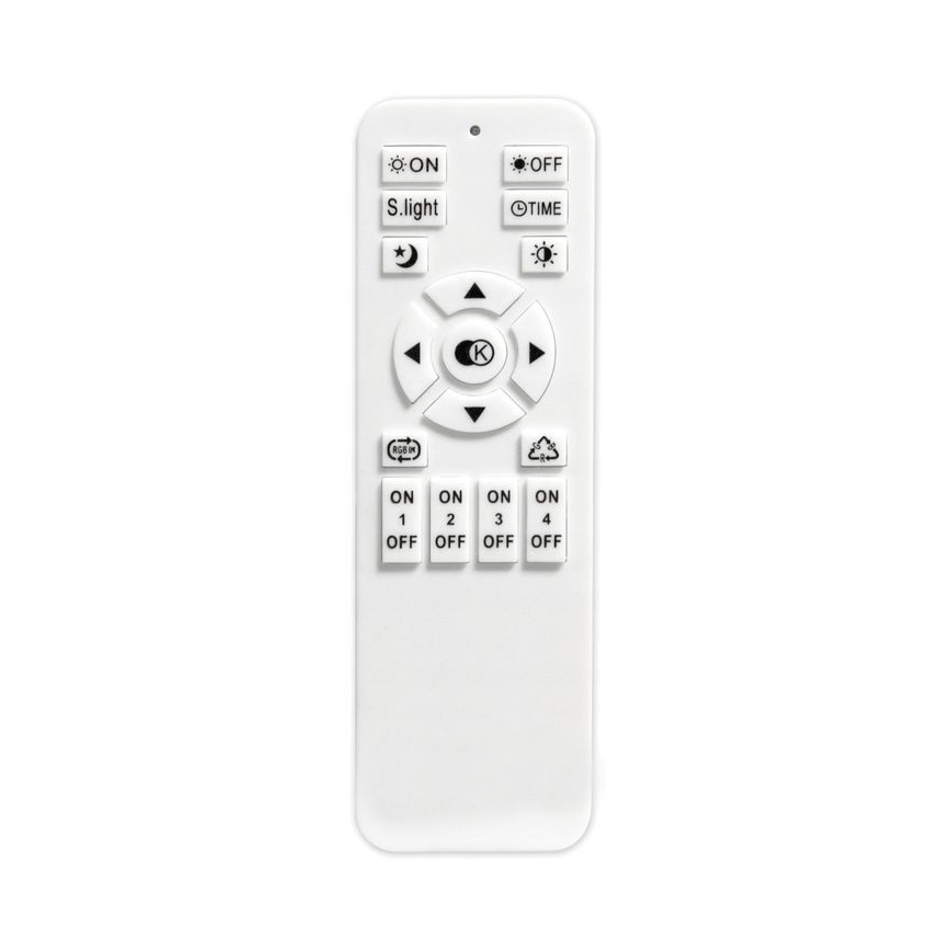 Plafón LED regulable ARIES LED/54W/230V 3000-6500K + mando a distancia