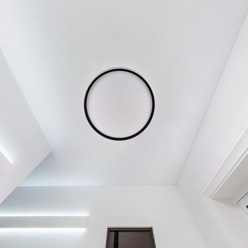 Luz de techo LED regulable para baño BARBARA LED/72W/230V diá. 48,5 cm 3000-6000K IP44 + control remoto