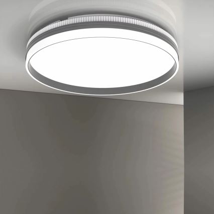 Luz de techo LED regulable para baño BARBARA LED/72W/230V diá. 48,5 cm 3000-6000K IP44 + control remoto