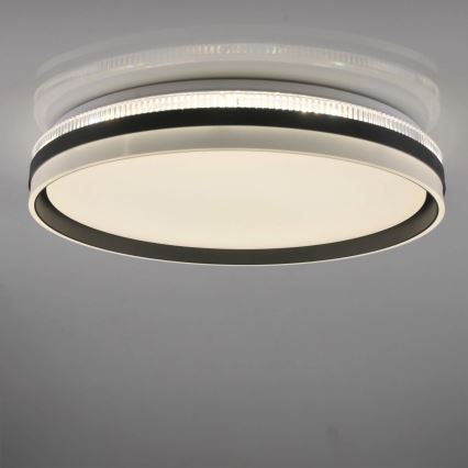 Luz de techo LED regulable para baño BARBARA LED/72W/230V diá. 48,5 cm 3000-6000K IP44 + control remoto