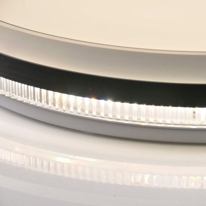 Luz de techo LED regulable para baño BARBARA LED/72W/230V diá. 48,5 cm 3000-6000K IP44 + control remoto