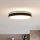 Plafón LED regulable CALA LED/48W/230V 3000-6500K negro/dorado + control remoto