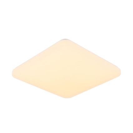Plafón LED regulable con control por voz OPAL LED/48W/230V 2700-6500K blanco + control remoto