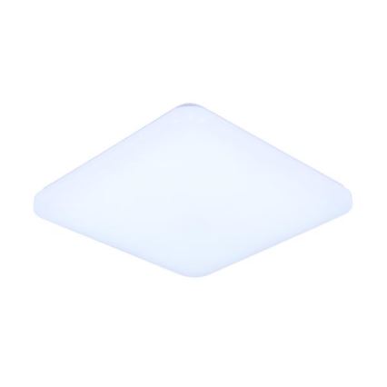 Plafón LED regulable con control por voz OPAL LED/48W/230V 2700-6500K blanco + control remoto