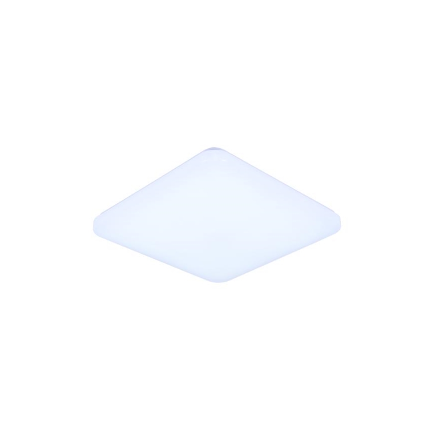 Plafón LED regulable con control por voz OPAL LED/48W/230V 2700-6500K blanco + control remoto