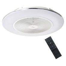 Plafón LED regulable con ventilador ARIA LED/38W/230V 3000-6000K blanco + mando a distancia
