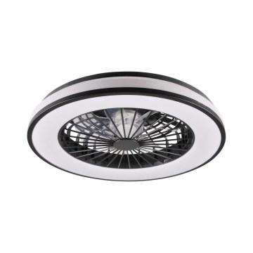 Plafón LED regulable con ventilador LED/48W/230V 3000-6500K + control remoto