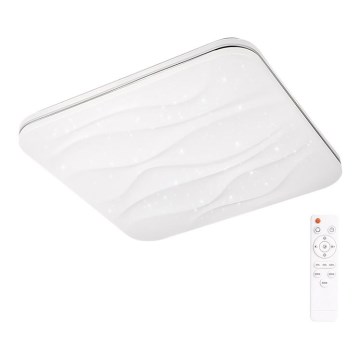 Plafón LED regulable DESERT LED/72W/230V + mando a distancia