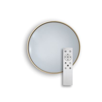Plafón LED regulable DRINA LED/36W/230V 2700-6500K diá. 50 cm + control remoto