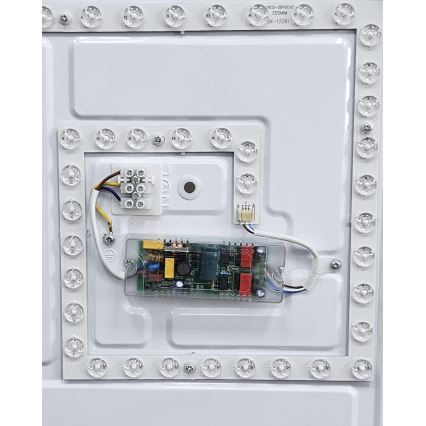 Plafón LED regulable DRINA LED/36W/230V 2700-6500K diá. 50 cm + control remoto