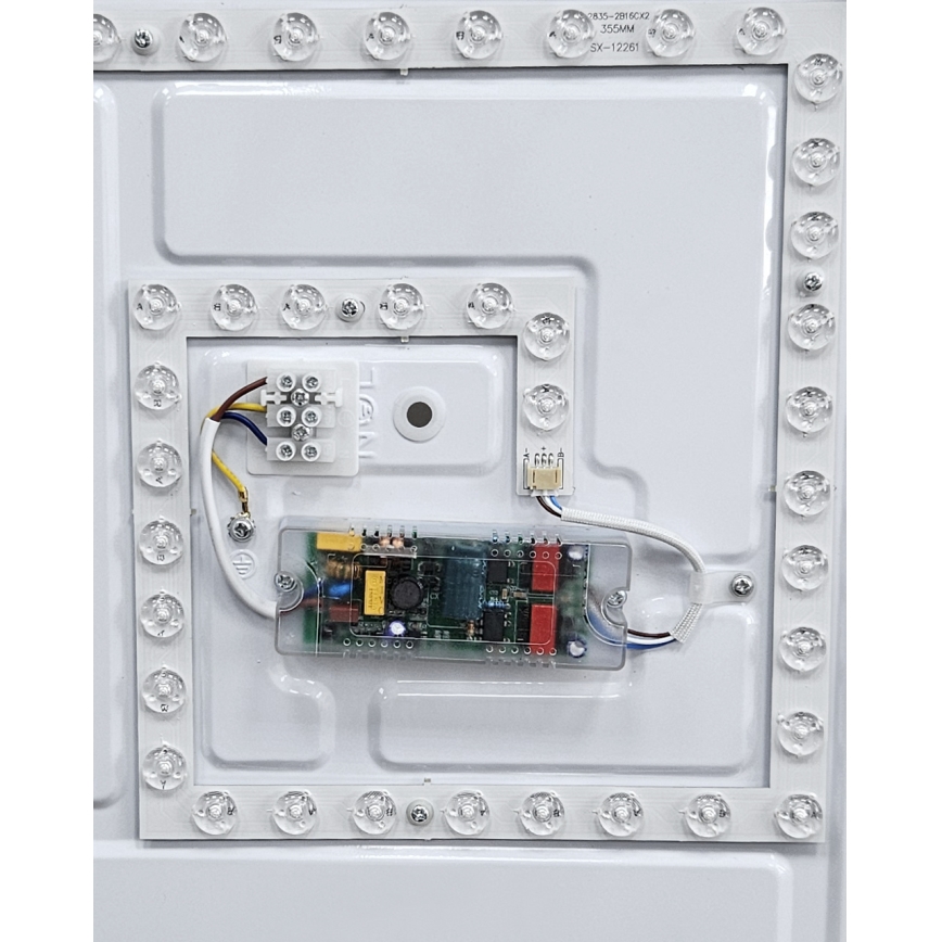 Plafón LED regulable DRINA LED/36W/230V 2700-6500K diá. 50 cm + control remoto