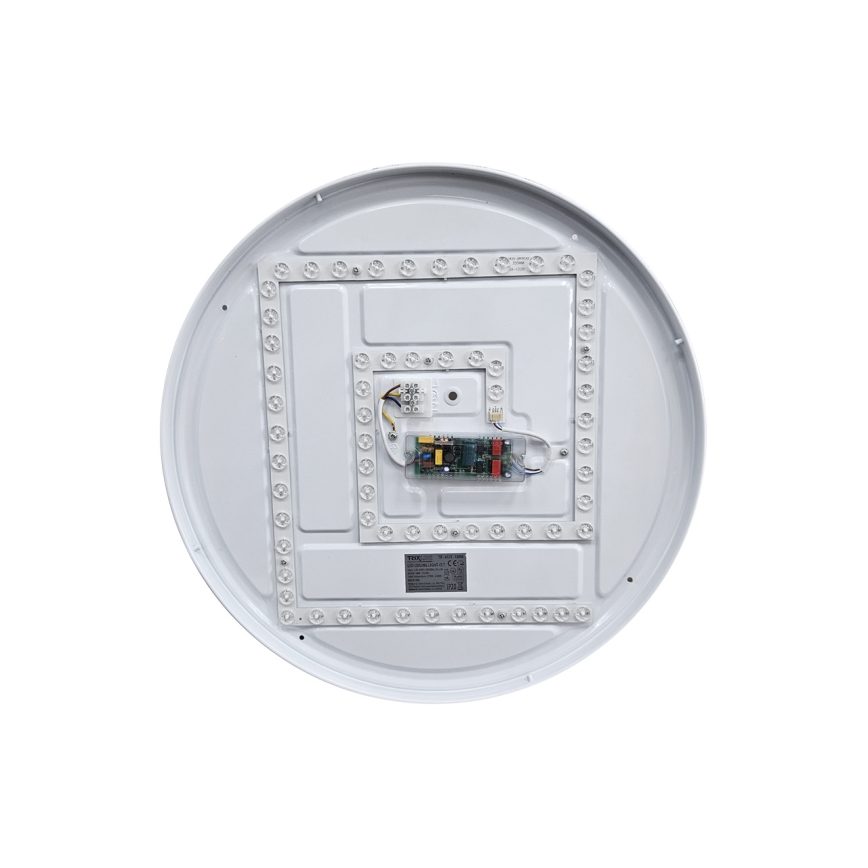 Plafón LED regulable EBRO LED/36W/230V 2700-6500K diá. 50 cm + control remoto