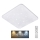 Plafón LED regulable FLORA LED/60W/230V 2700-6500K 53x53 cm + control remoto