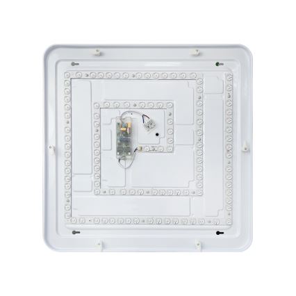 Plafón LED regulable FLORA LED/60W/230V 2700-6500K 53x53 cm + control remoto