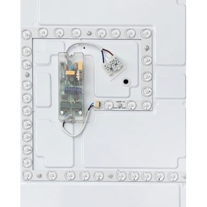 Plafón LED regulable FLORA LED/60W/230V 2700-6500K 53x53 cm + control remoto