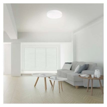 Plafón LED regulable GoSmart LED/45W/230V diá. 50 cm 2700-6500K Wi-Fi Tuya + control remoto