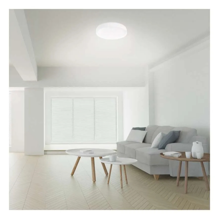 Plafón LED regulable GoSmart LED/45W/230V diá. 50 cm 2700-6500K Wi-Fi Tuya + control remoto