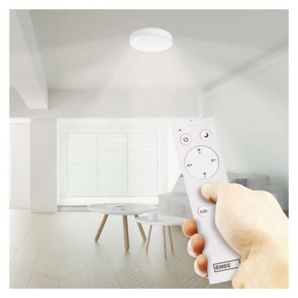 Plafón LED regulable GoSmart LED/45W/230V diá. 50 cm 2700-6500K Wi-Fi Tuya + control remoto