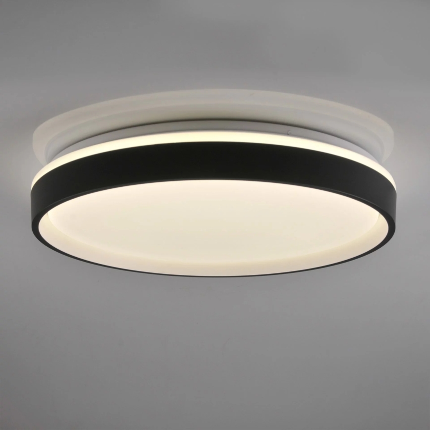 Luz de techo LED regulable para baño JADWIGA LED/42W/230V diá. 38,5 cm 3000-6000K IP44 + control remoto