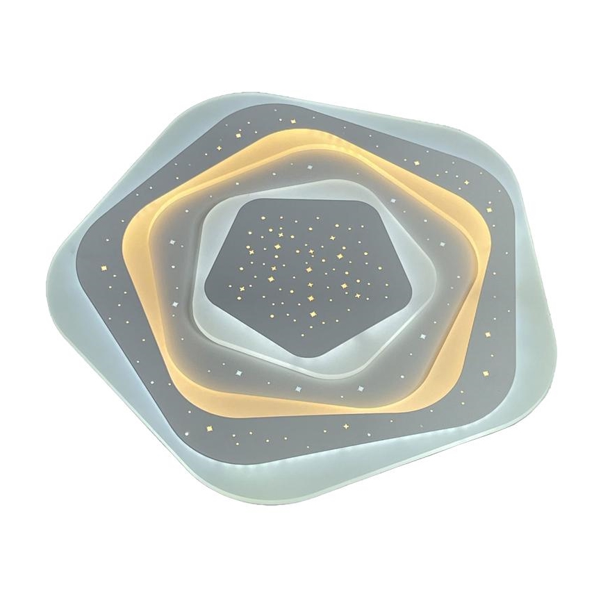 Plafón LED regulable LED/105W/230V 3000-6500K + control remoto