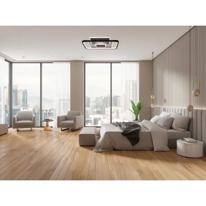 Plafón LED regulable LED/110W/230V 3000-6500K blanco + control remoto