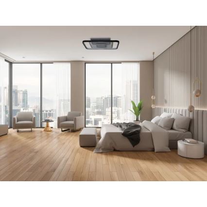 Plafón LED regulable LED/110W/230V 3000-6500K blanco + control remoto