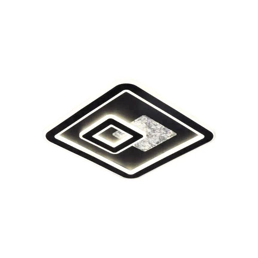 Plafón LED regulable LED/110W/230V 3000-6500K negro + control remoto