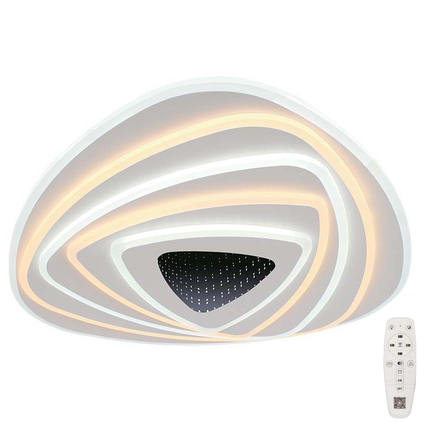 Plafón LED regulable LED/120W/230V 3000-6500K + control remoto