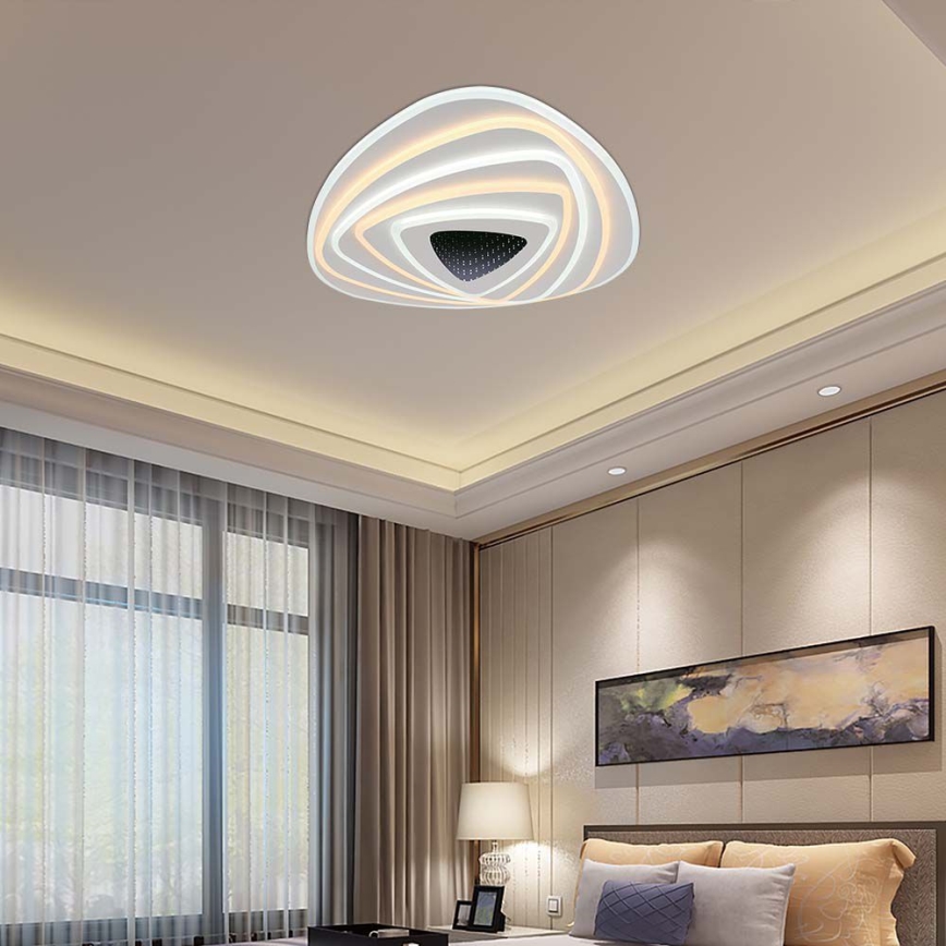 Plafón LED regulable LED/120W/230V 3000-6500K + control remoto