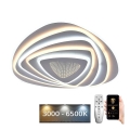 Plafón LED regulable LED/130W/230V 3000-6500K + mando a distancia