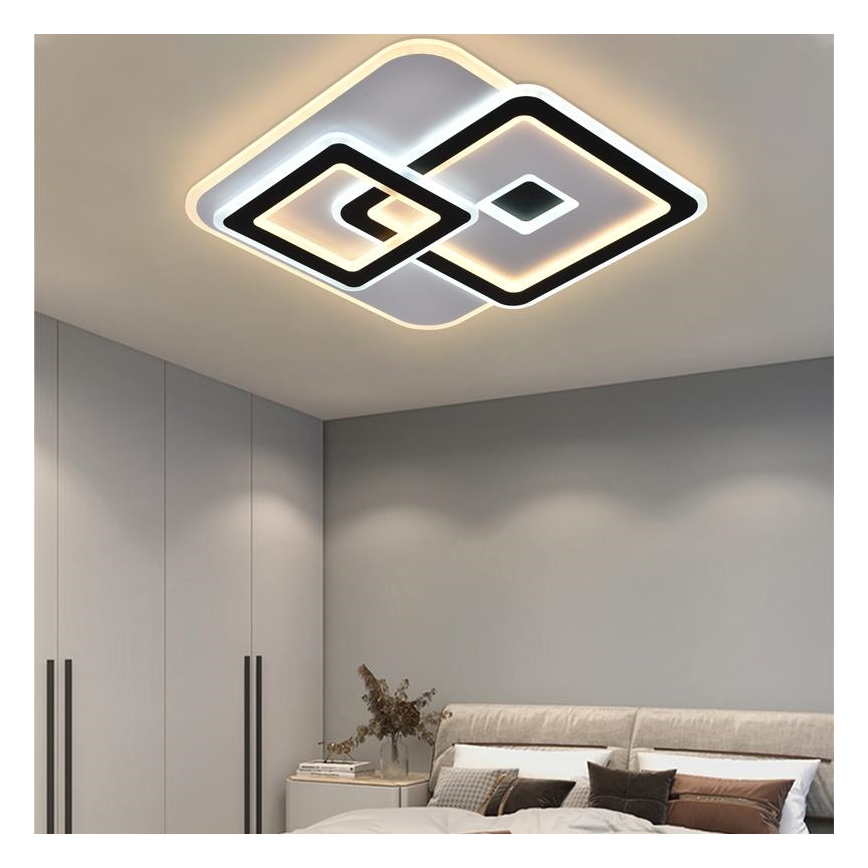 Plafón LED regulable LED/145W/230V 3000-6500K + mando a distancia