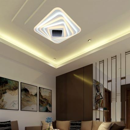 Plafón LED regulable LED/150W/230V 3000-6500K + control remoto