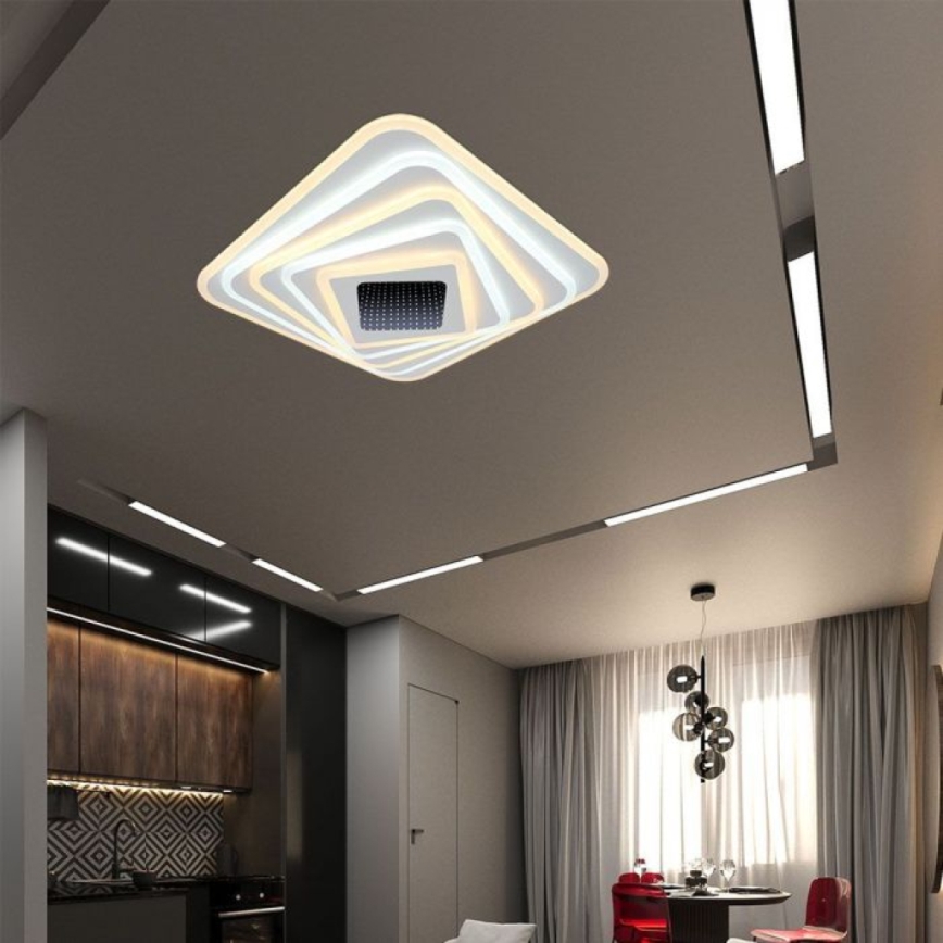 Plafón LED regulable LED/150W/230V 3000-6500K + control remoto