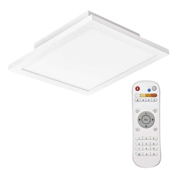 Plafón LED regulable LED/20W/230V + mando a distancia cuadrado 2700K-6000K