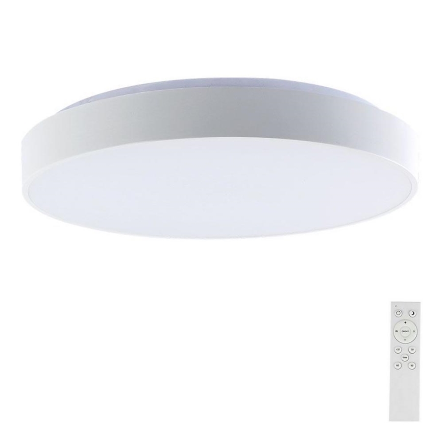 Plafón LED regulable LED/40W/230V 3000-6500K 39,5 cm blanco + control remoto