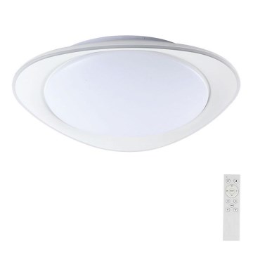 Plafón LED regulable LED/40W/230V 3000-6500K 45 cm blanco + control remoto