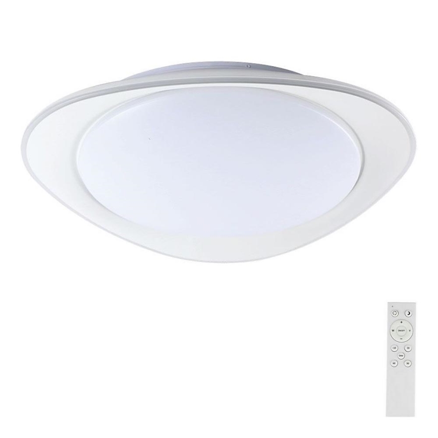 Plafón LED regulable LED/40W/230V 3000-6500K 45 cm blanco + control remoto