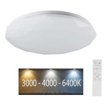 Plafón LED regulable LED/40W/230V 3000K/4000K/6500K + CR