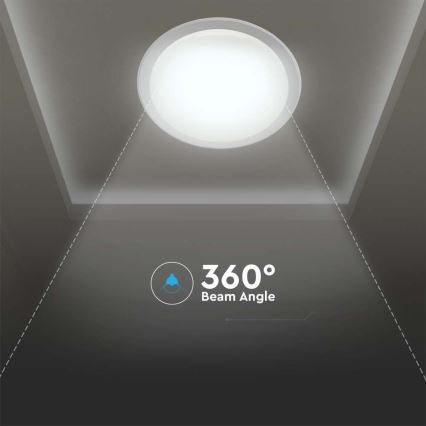 Plafón LED regulable LED/40W/230V 3000K/4000K/6500K + CR