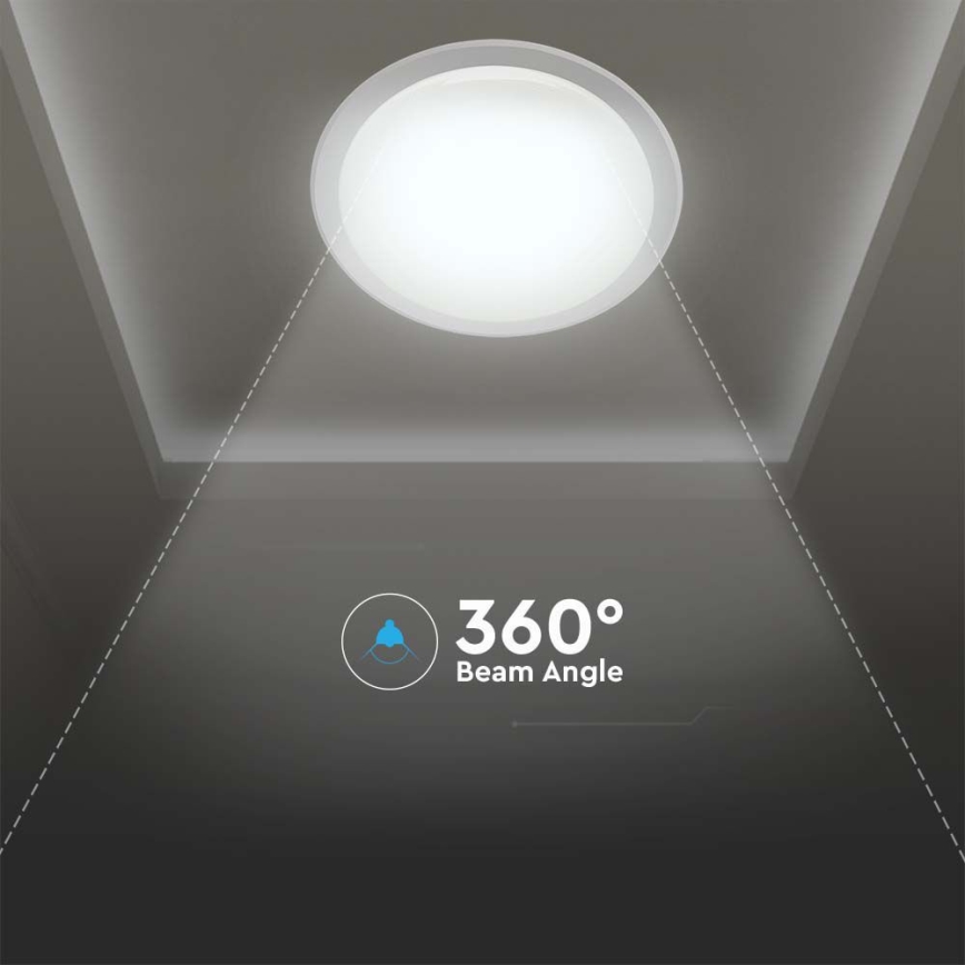 Plafón LED regulable LED/40W/230V 3000K/4000K/6500K + CR