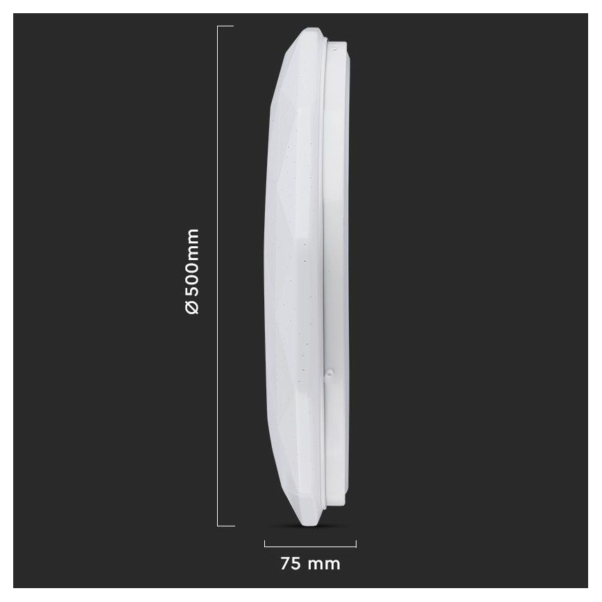 Plafón LED regulable LED/40W/230V 3000K/4000K/6500K + CR
