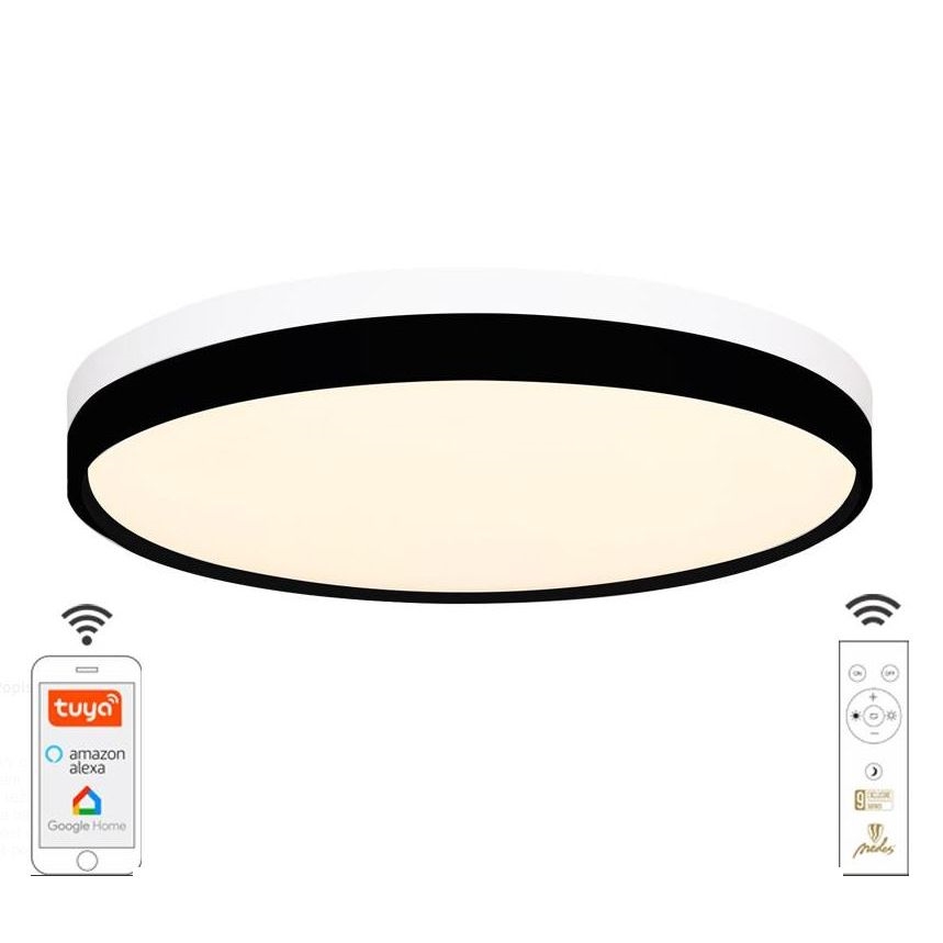 Plafón LED regulable LED/48W/230V 2700-6500K Wi-Fi Tuya + control remoto