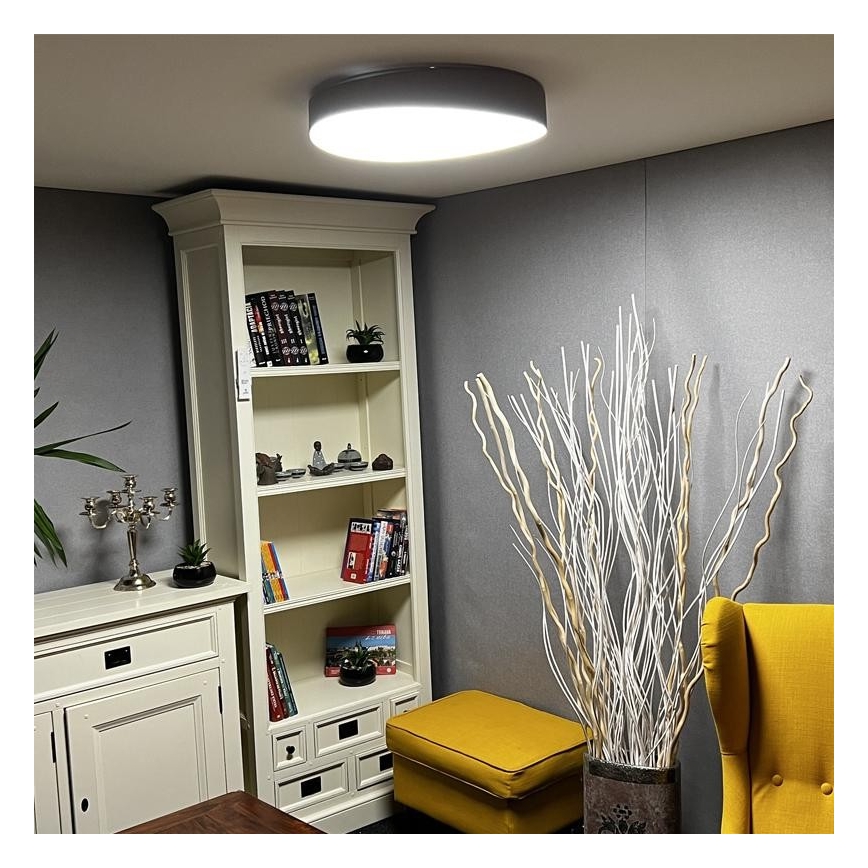 Plafón LED regulable LED/48W/230V 2700-6500K Wi-Fi Tuya + mando a distancia