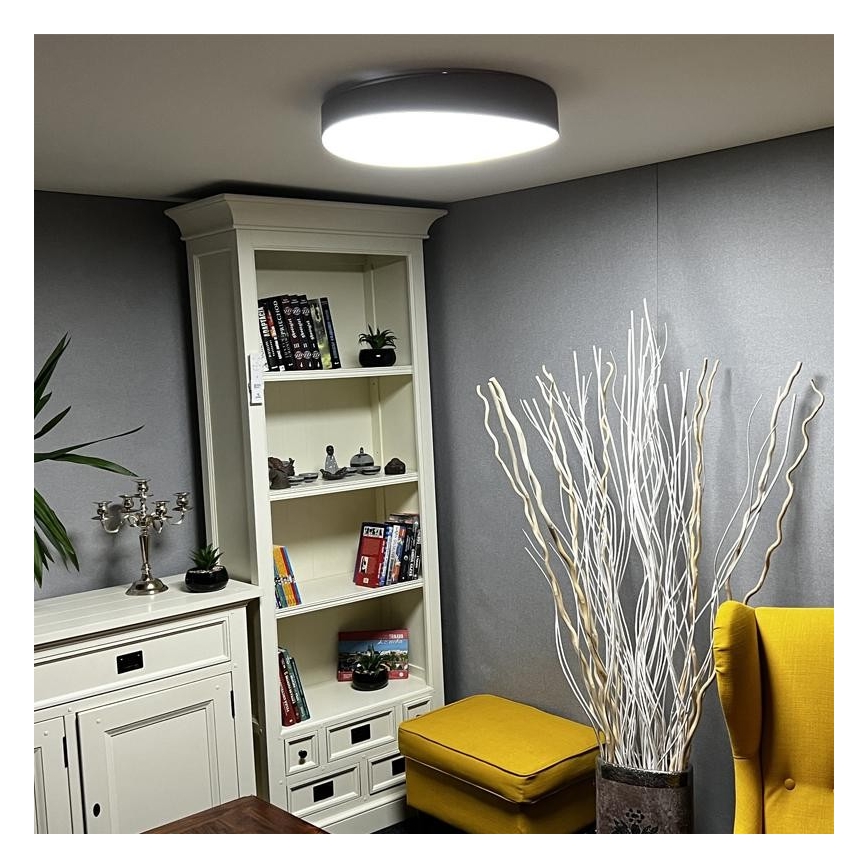 Plafón LED regulable LED/48W/230V 2700-6500K Wi-Fi Tuya + mando a distancia