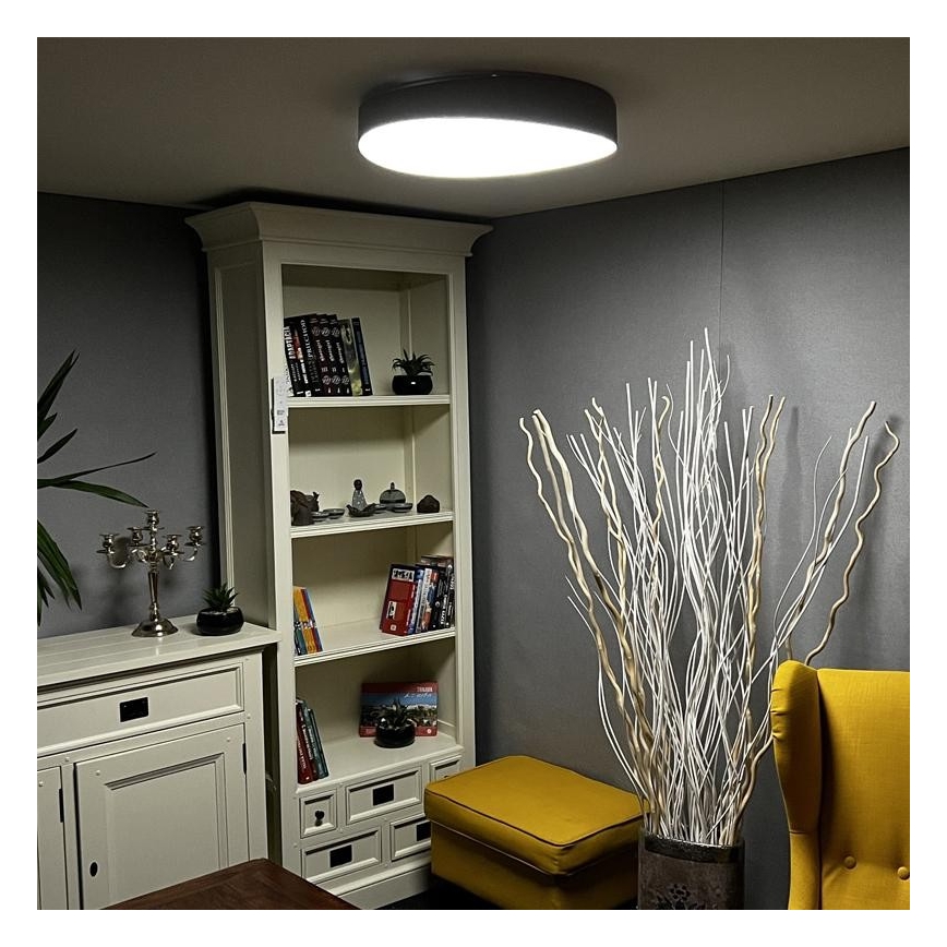 Plafón LED regulable LED/48W/230V 2700-6500K Wi-Fi Tuya + mando a distancia